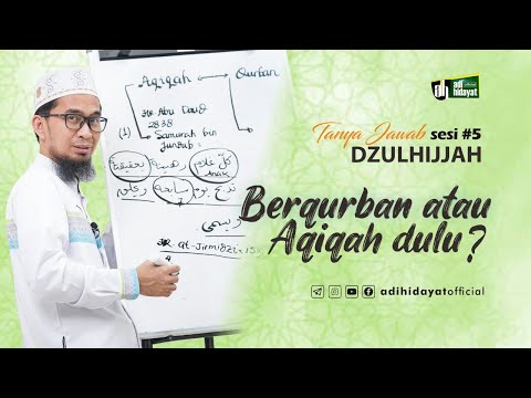 <p>Apakah Aqiqah atau Qurban Dulu dan Apakah bisa Aqiqah dan Qurban niatnya disatukan dalam 1 prosesi penyembelihan?<br />
Ustadz Adi Hidayat men jawab secara terperinci dan dalam per tanya an Semoga menjadi tambahan ilmu yang bermafaat untuk kita semua.<br />
#FiqhQurban #UAH</p>
<p>Sebarkan seluas-luasnya kebaikan dengan share video ini, subscribe channel dan aktifkan notifikasi untuk mendapatkan ilmu dan informasi terbaru dari Ustadz Adi Hidayat, Lc., MA.</p>
<p>0ffical Social Media :<br />
facebook.com/adihidayatofficial<br />
instagram.com/adihidayatofficial<br />
t.me/adihidayatofficial<br />
youtube.com/adihidayatofficial</p>
<p>* Tidak diperkenankan me re-upload konten atau materi adi hidayat official untuk kepentingan komersil dan monetisasi.</p>
<p>Untuk mensupport Kegiatan Pengembangan Dakwah Quantum Akhyar Institute, donasi bisa disalurkan melalui :<br />
1. Rekening BTN Syariah (BTN kode bank : 200)<br />
Nomor Rekening 7122 082 337 a.n Yayasan Institut Quantum Akhyar<br />
Untuk Wakaf Lahan Islamic Center Quantum Akhyar Institute</p>
<p>2. Rekening Bank Syariah Mandiri (BSM kode bank : 451)<br />
Nomor Rekening 7088 490 228 a.n Ibrohim Hanif<br />
Untuk Operasional Dakwah</p>
<p>3. Rekening Bank Syariah Mandiri (BSM kode bank : 451)<br />
Nomor Rekening 7123 985 634 a.n Ita Haryati<br />
Untuk Wakaf Buku Hafalan Al-Qur'an</p>
<p>Apakah Aqiqah atau Qurban Dulu dan Apakah bisa Aqiqah dan Qurban niatnya disatukan dalam 1 prosesi penyembelihan?<br />
Ustadz Adi Hidayat men jawab secara terperinci dan dalam per tanya an Semoga menjadi tambahan ilmu yang bermafaat untuk kita semua.<br />
#FiqhQurban #UAH</p>
<p>Sebarkan seluas-luasnya kebaikan dengan share video ini, subscribe channel dan aktifkan notifikasi untuk mendapatkan ilmu dan informasi terbaru dari Ustadz Adi Hidayat, Lc., MA.</p>
<p>0ffical Social Media :<br />
facebook.com/adihidayatofficial<br />
instagram.com/adihidayatofficial<br />
t.me/adihidayatofficial<br />
youtube.com/adihidayatofficial</p>
<p>* Tidak diperkenankan me re-upload konten atau materi adi hidayat official untuk kepentingan komersil dan monetisasi.</p>
<p>Untuk mensupport Kegiatan Pengembangan Dakwah Quantum Akhyar Institute, donasi bisa disalurkan melalui :<br />
1. Rekening BTN Syariah (BTN kode bank : 200)<br />
Nomor Rekening 7122 082 337 a.n Yayasan Institut Quantum Akhyar<br />
Untuk Wakaf Lahan Islamic Center Quantum Akhyar Institute</p>
<p>2. Rekening Bank Syariah Mandiri (BSM kode bank : 451)<br />
Nomor Rekening 7088 490 228 a.n Ibrohim Hanif<br />
Untuk Operasional Dakwah</p>
<p>3. Rekening Bank Syariah Mandiri (BSM kode bank : 451)<br />
Nomor Rekening 7123 985 634 a.n Ita Haryati<br />
Untuk Wakaf Buku Hafalan Al-Qur'an</p>