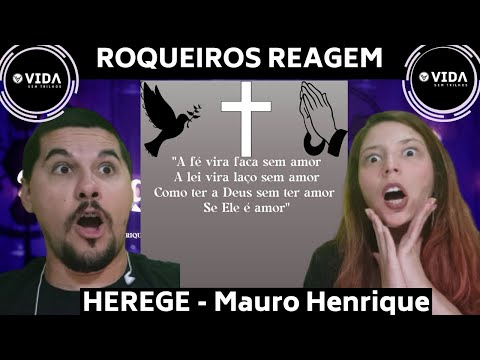 Rockeiros reagem a gospel - Mauro Henrique Herege - Respetáculo Vida Sem Trilhos REACT VST
