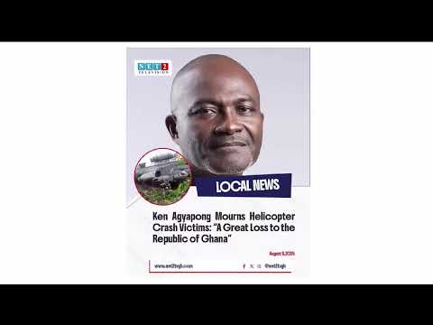 Hon. Ken Agyapong suspends campaign to mourn with families of victims of the recent helicopter crash