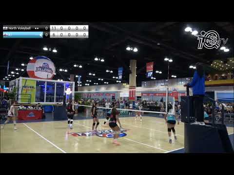 North Volleyball  vs K1 (13u femenino)