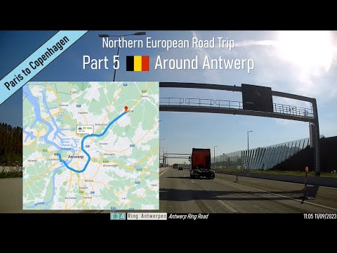 ♪ Around Antwerp, Belgium. Part 5 of Northern European Road Trip