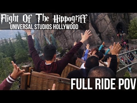 Flight of the Hippogriff | Universal Studios Hollywood - POV HD