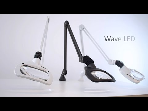 Lupenleuchte Wave LED