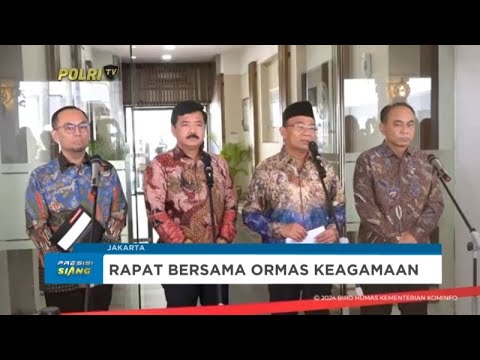 SATGAS JUDI ONLINE GELAR RAPAT KOORDINASI BERSAMA ORMAS KEAGAMAAN