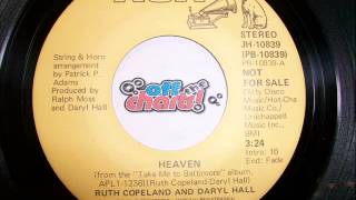 Ruth Copeland And Daryl Hall - Heaven ■ Promo 45 RPM 1976 ■ OffTheCharts365