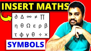 How to Get Math Symbols On Google Docs and Google Slides