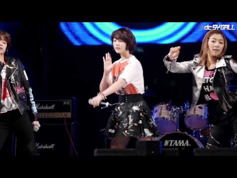 121110 외국인 유학생 문화대축전 - f(x) 설리 NU ABO