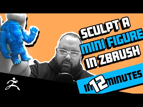 Sculpt a Mini Figure in ZBrush — In 12 Minutes