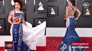 Designer of MAGA Dress that SHOCKED the Red Carpet Speaks Out