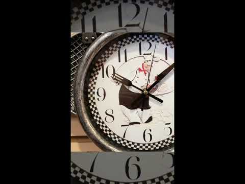 Reloj De Pared Para La Cocina De Utensilios - $ 350.00 en Mercado Libre