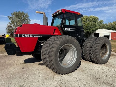 1985 Case IH 4894 4WD Tractor, 7716 Hours, 12 Speed Transmission, 4 Remotes, 1000 PTO