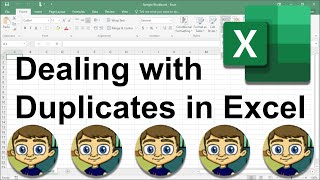 Download the video "Dealing with Duplicates in Excel and Finding Unique Data"