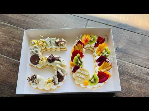 עוגת מספרים 50 - תמונה מהסרטון