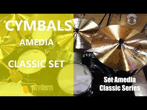 TamTam Percusión Amedia Set Platos Classic