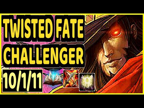 BLANK (TWISTED FATE) - 10/1/11 KDA MID CHALLENGER GAMEPLAY - KR