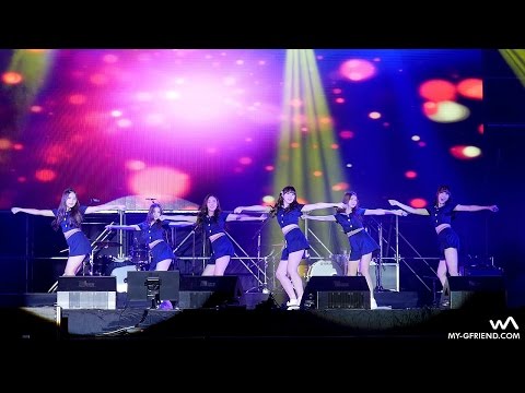 151006 여자친구(GFRIEND) - White (하얀마음) @뮤콘 쇼케이스 직캠/Fancam by -wA-