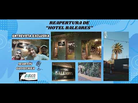 Gran reapertura de "Hotel Baleares" el nuevo restaurante de María Teresa // Nota a Martín Goyechea.