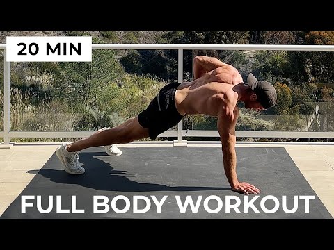 20 Minute Full Body Workout (No Equipment)