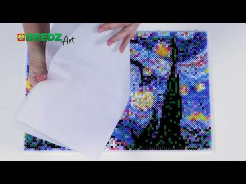 SES BEEDZ Karoliukų mozaika „Vermejeris: Mergina su perlo auskaru“ video