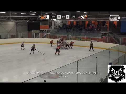 Maalikooste 20.10. HPK Kiekkonaiset vs Vaasan Sport