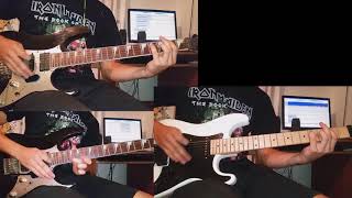 Iron Maiden - Sun and Steel - Guitar cover