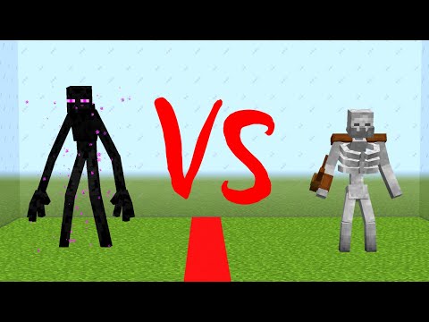mutant enderman vs mutant skeleton