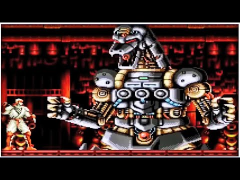 Shinobi 3 Return of thr Ninja Master -  All Bosses (Sega Genesis Mega Drive)