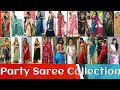 party saree collection | most trending sarees | saree haul 2024 | new saree designs @APKFASHION