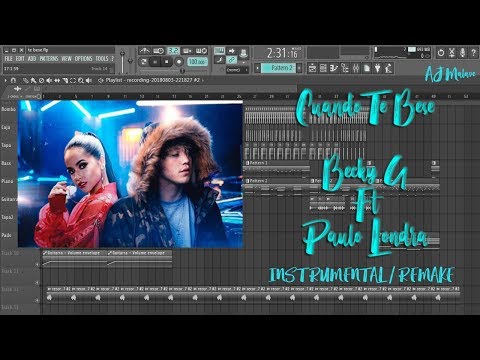 Cuando Te Besé Becky G, Paulo Londra INSTRUMENTAL / REMAKE + FLP