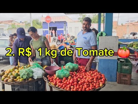 Feira livre em Nova Fátima / Bahia. 2026