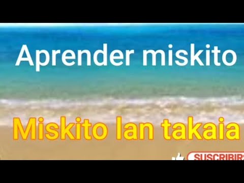 Aprender miskito #5  | conversaciones en miskito y traducción en español.