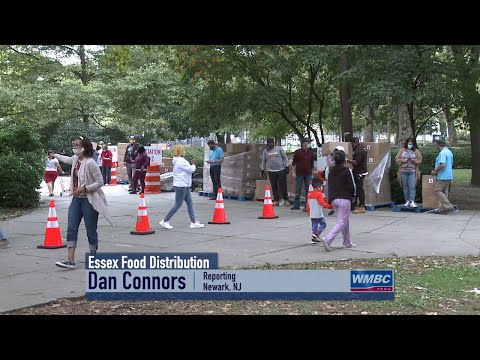 NJ Newark Essex Food Distribution In Independence Park