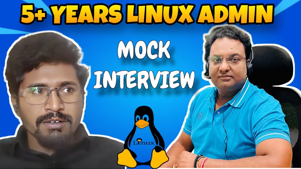 5+ Years Linux Administrator Mock Interview Asked on Realtime Scenario based Interview Questions  🔥