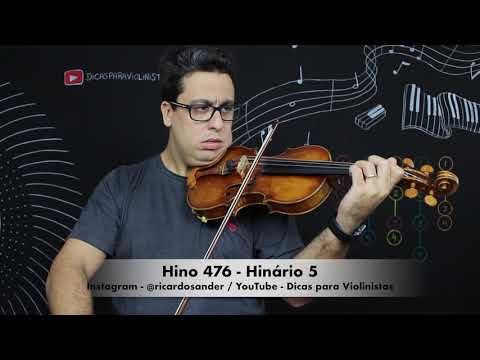 Hino 476 Violino Hinário 5 CCB