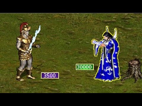 Heroes 3 | 3500 Titans vs 30 000 Enchanters