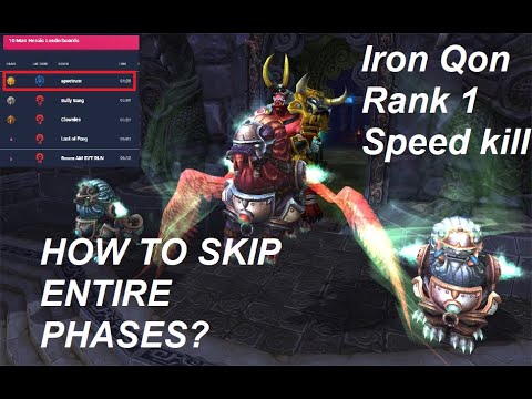 How to speed kill Heroic Iron Qon (Mists of Pandaria Classic, Throne of Thunder)