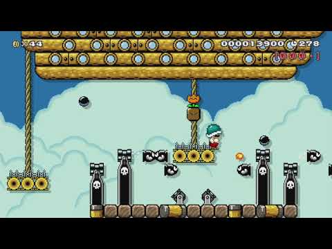 JBW 3-3 Foothill Fleet by JungleB - SUPER MARIO MAKER - NO COMMENTARY 1bh