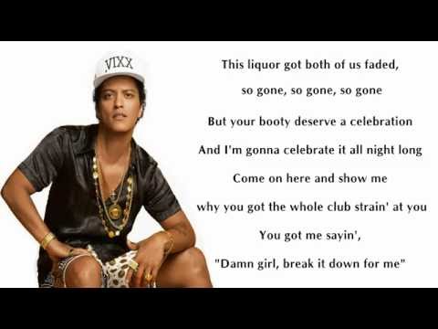 Bruno Mars Straight Up & Down lyrics