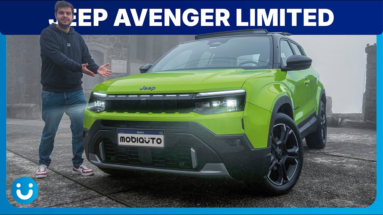 JEEP AVENGER é híbrido MAIS BARATO do Brasil por R$ 114.990 para desbancar o VW TERA