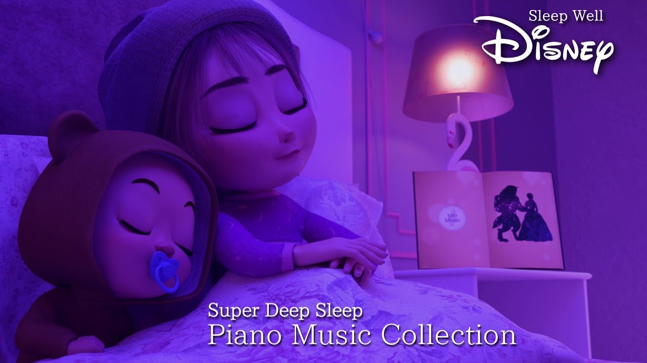 🔴24/7 Disney Sleep Well Piano Music Collection