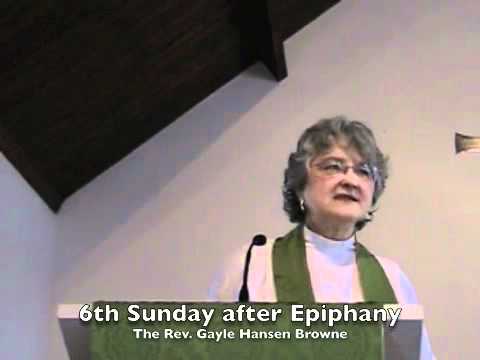 Sermon for the 6th Sunday after Epiphany 02-13-2011 (Mobile Version)
