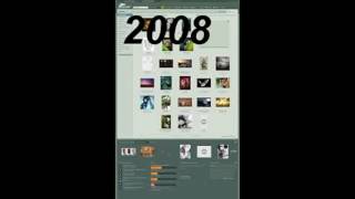 DeviantArt Timeline (2000 - 2016)