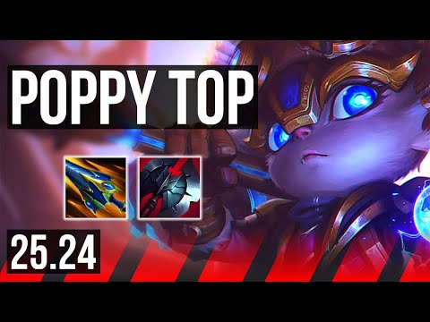 POPPY vs AATROX (TOP) | KR Grandmaster | 25.24
