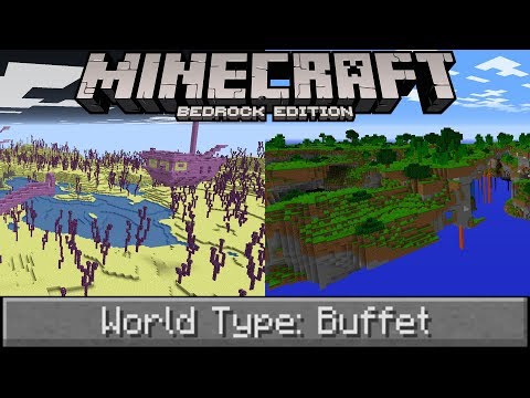 ForgeLogical - Will the BUFFET WORLD TYPE Come to MINECRAFT BEDROCK?