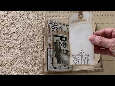 Grungy Vintage Paper Bag Journal 2