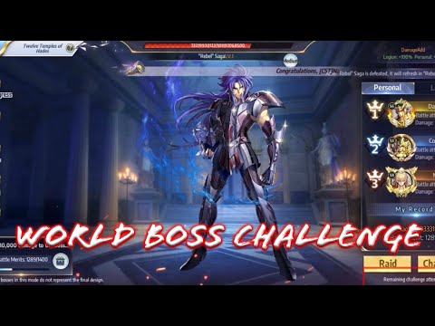 Saint Seiya: Awakening - Twelve Temple of Hades World Boss Battle! And Hades 80x Gacha Day 3!