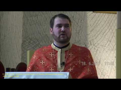 Pr. Iulian Paul Isip - Duminica a II a după Rusalii  a Sf. Români; Chemarea primilor Apostoli