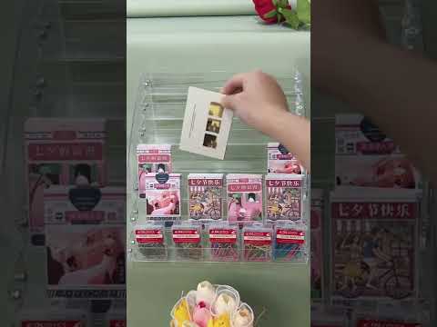 7 Tiers Acrylic Business Cards Display Organizer