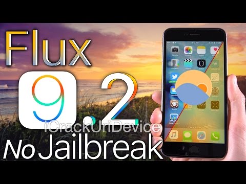Install Flux iOS 9.2 NO Jailbreak - iOS 9.2.1 ANY iPhone, iPad & iPod Touch: GoodNight!