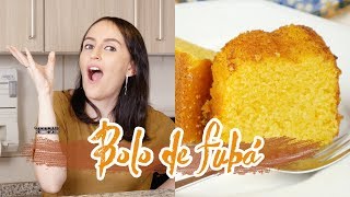 Bolo de Fubá com Suco de Laranja | Cook'n Enjoy #295